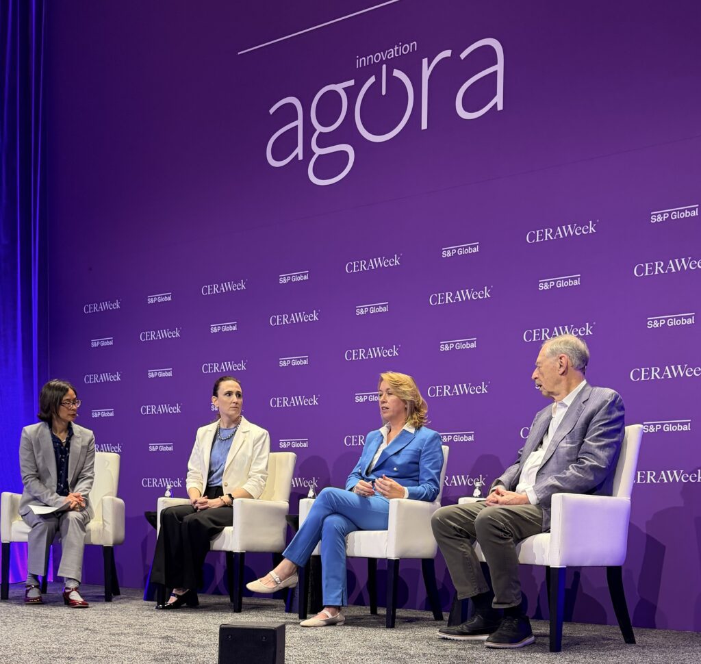 Sandy at CERAWeek 2